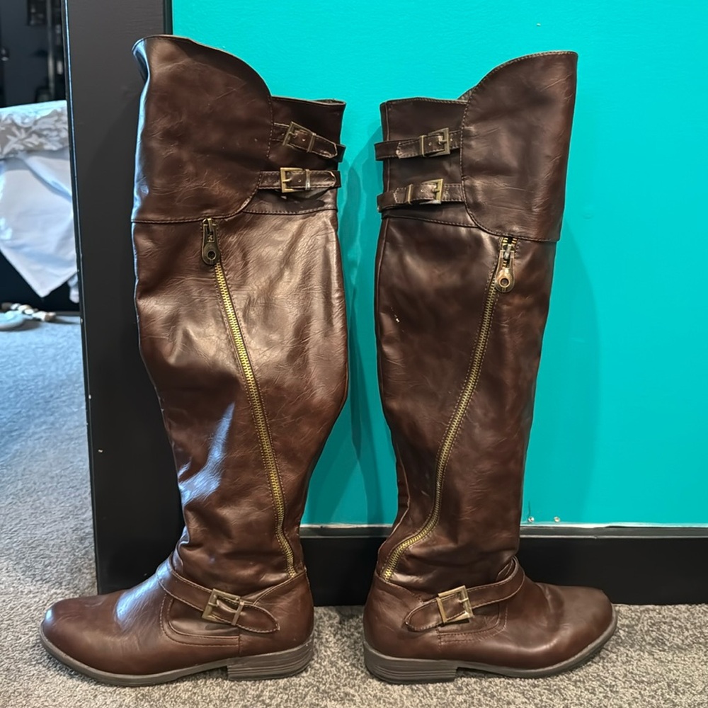 Over the knee boots